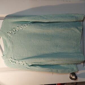 SO Light Green Knit Sweater